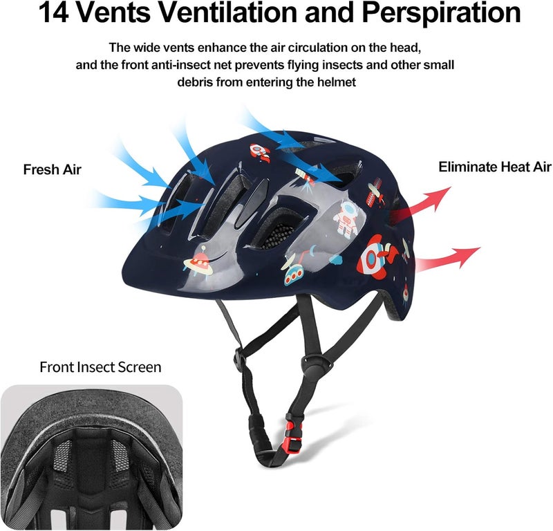 Glaf Baby Bike Helmet Toddler Helmets for 1 Year Old and up Infant Girls Boys Multi Sport Adjustable for Scooter Bicycle Kids Youth Child Skateboard Safety Cycling - Image 5